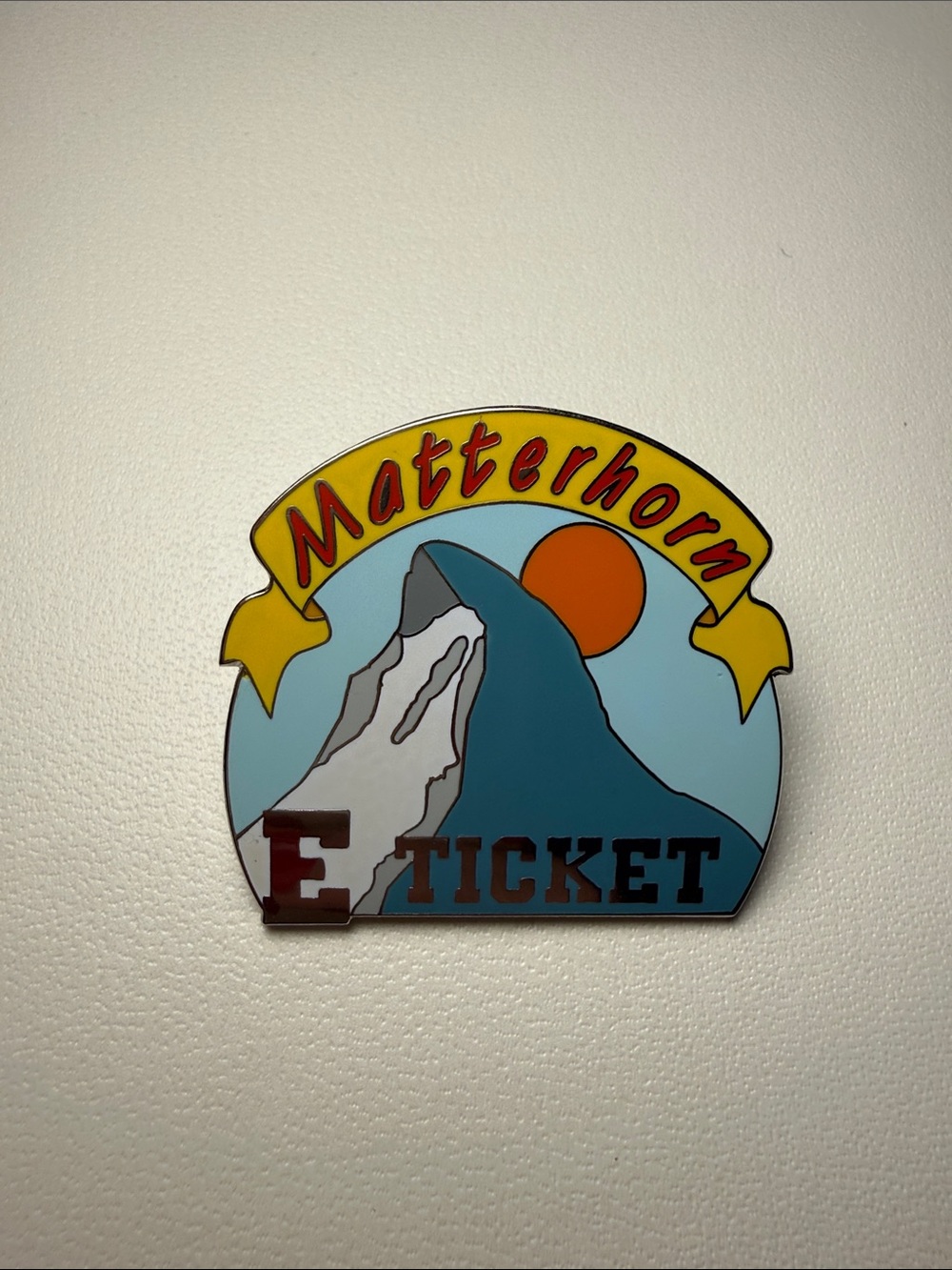 Matterhorn E-Ticket Disney Pin – AP LE 100